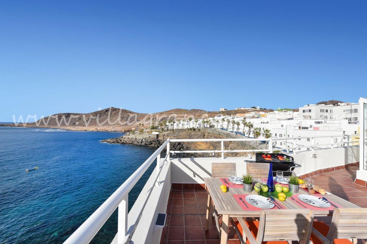 Appartement El Confital RF18 | Las Canteras | VillaGranCanaria Terrasse