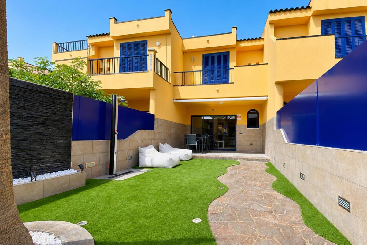 Dúplex Meloneras Bahia HH33 | VillaGranCanaria Jardín