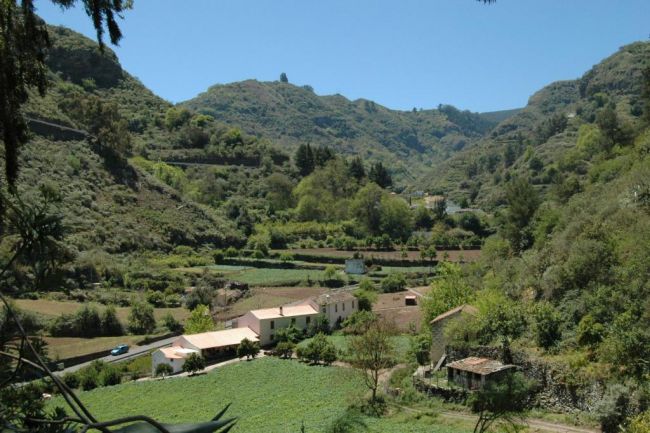 Imagen del barranco de la virgen