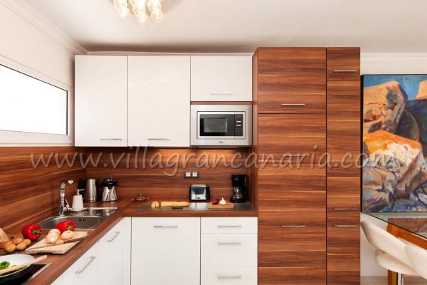 Apartamento Lujo Charca AB | Maspalomas Cocina