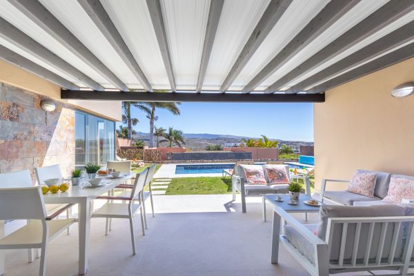 7 in PAR 4 | Salobre Golf | VillaGranCanaria Terraza