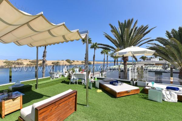 Apartamento Lujo Charca AB | Maspalomas Terraza