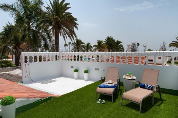 Bungalow JF/GI | Playa del Inglés | VillaGranCanaria Solarium