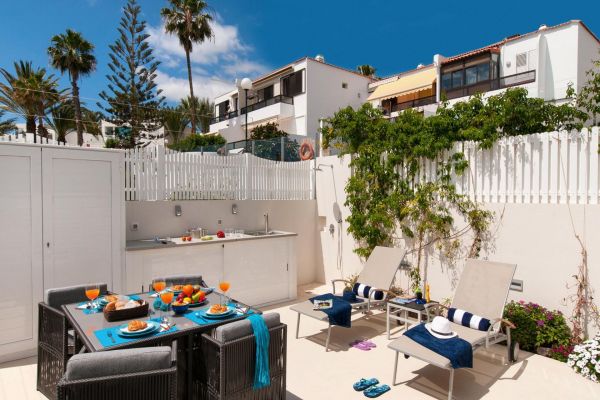 Bungalow de Lujo Playa del Águila | Villa Gran Canaria Terraza