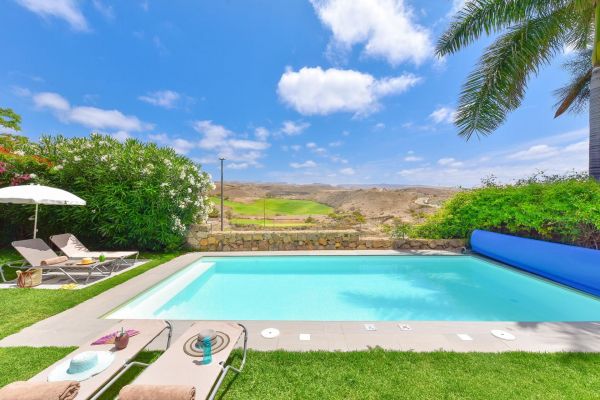 21 en PAR 4 | Salobre Golf | VillaGranCanaria Piscina