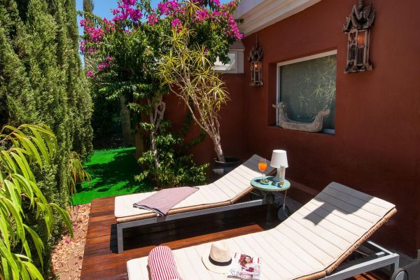 Bungalow Melocotones NF | Maspalomas | VillaGranCanaria Terraza