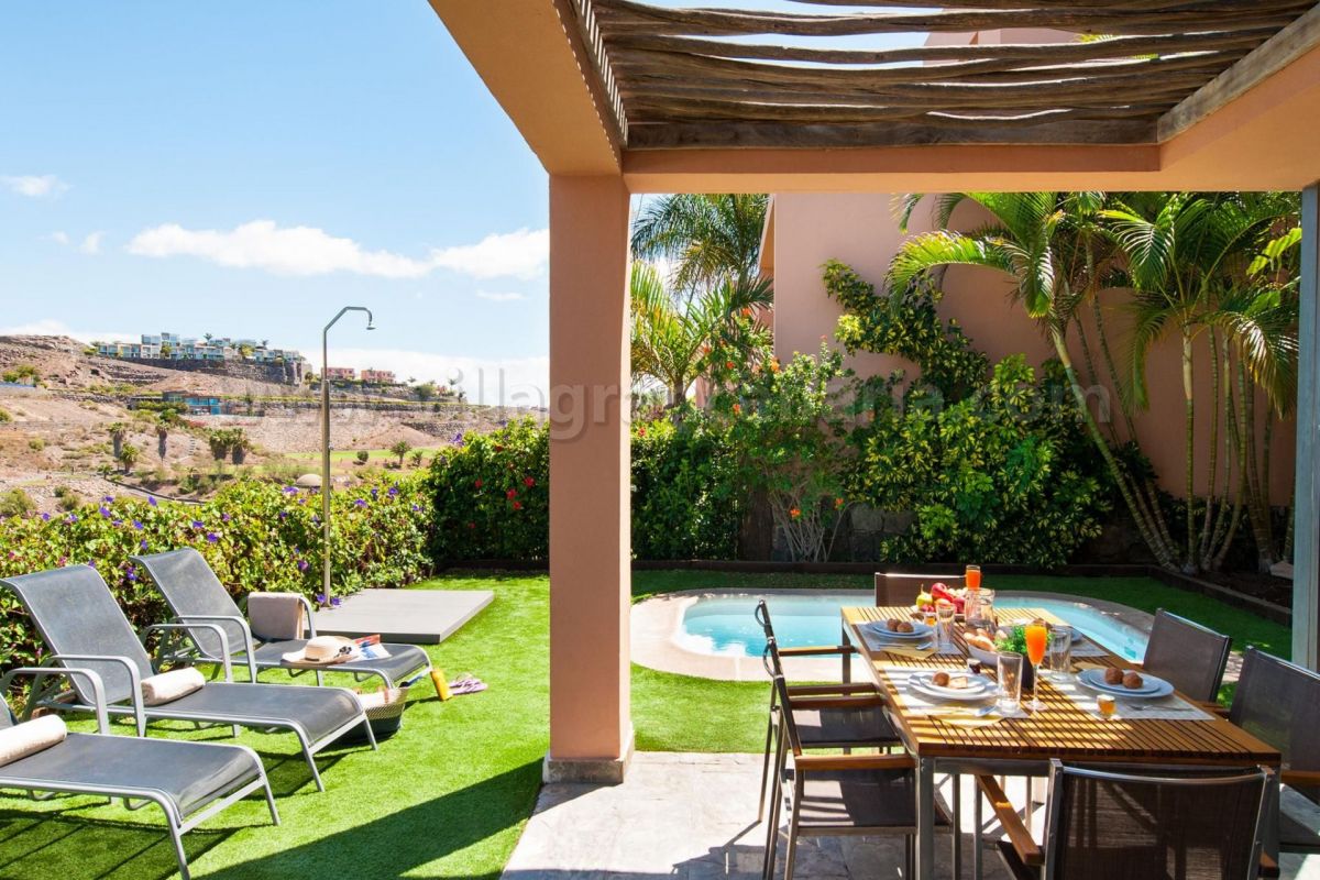 Los Lagos 13 | Salobre Golf | VillaGran Canaria Terraza