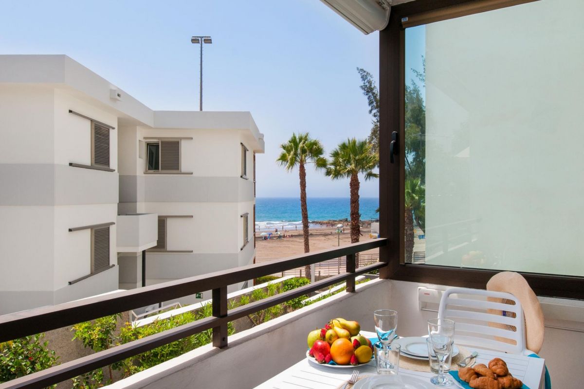 Ferienwohnung Playa Siesta 21 | San Agustin | VillaGranCanaria Terraza