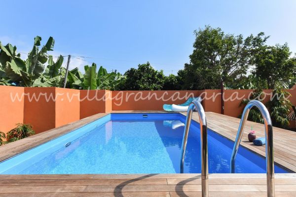 Finca La Casona de Abajo Arucas|VillaGranCanaria Piscina