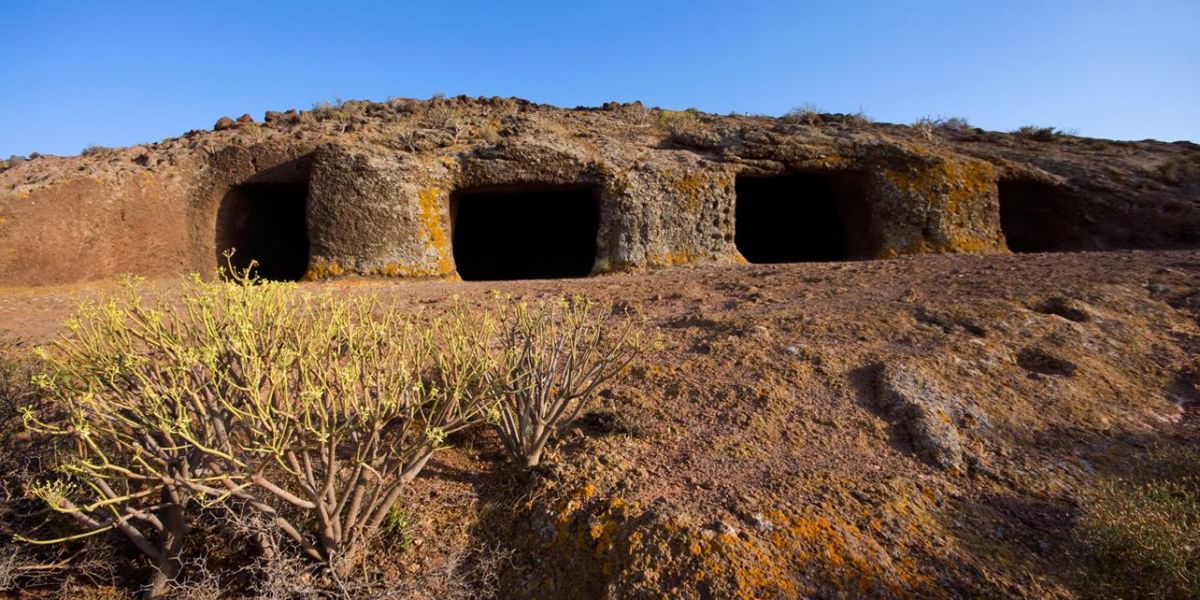 Die archäologische Stätte Cuatro Puertas auf Gran Canaria