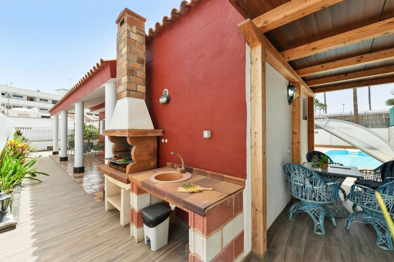 bungalow con piscina privada en playa del inglés