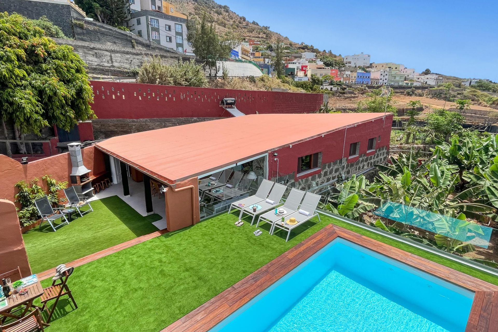 Exterior de casa rural en gran canaria