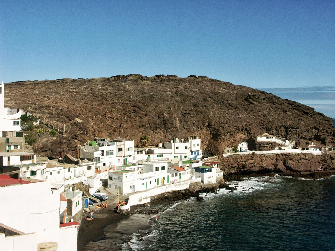 overview Tufia beach