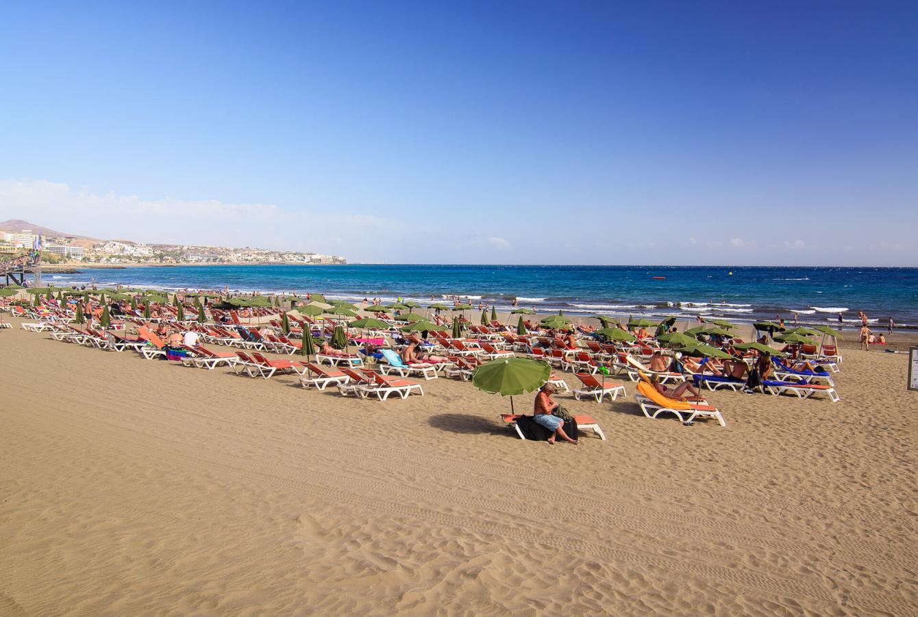 Panoramic view Playa del Inglés