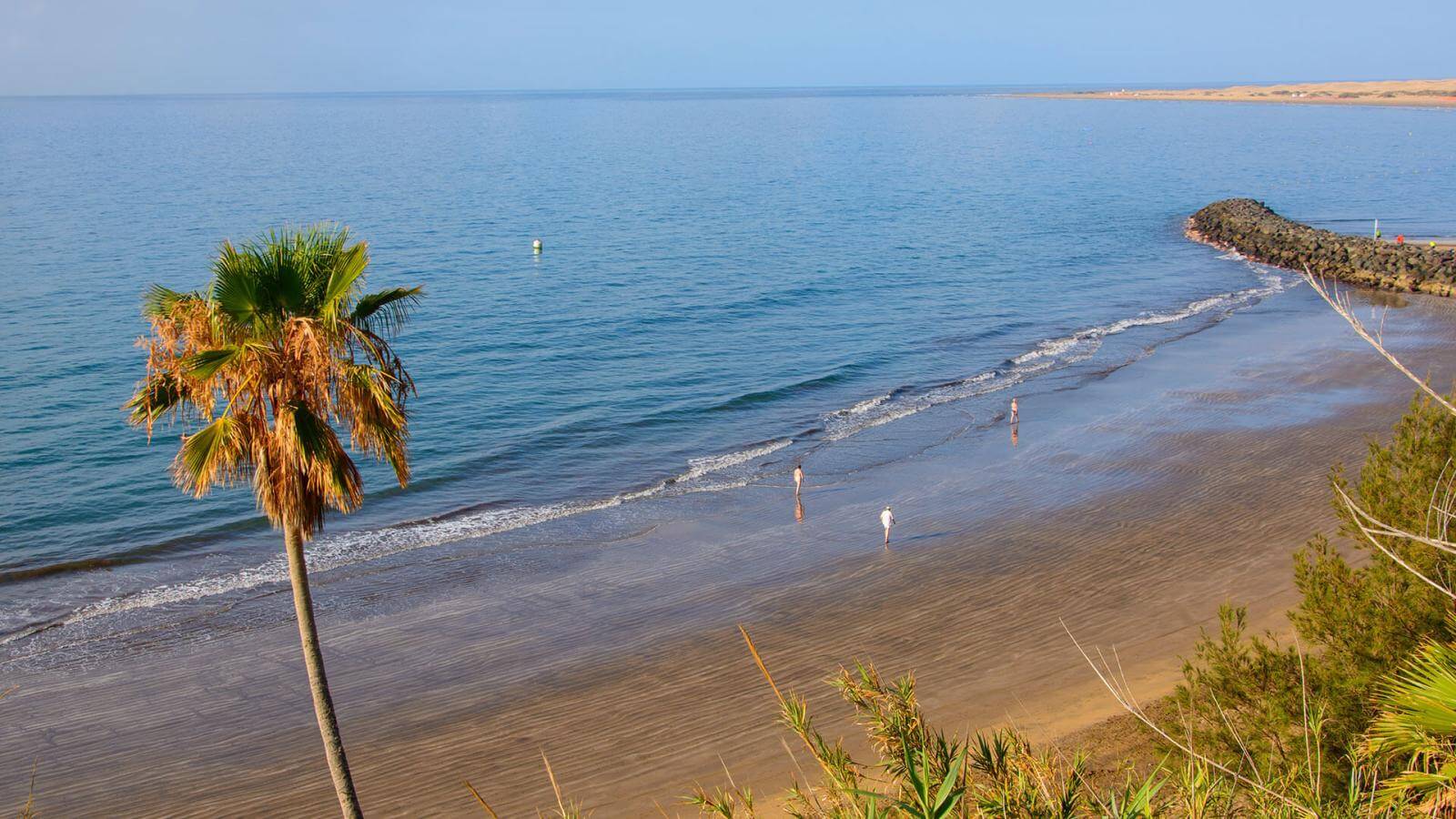 Panoramic view of Playa el Veril