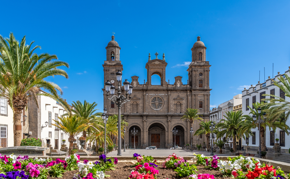 santa ana and the plaza in las palmas
