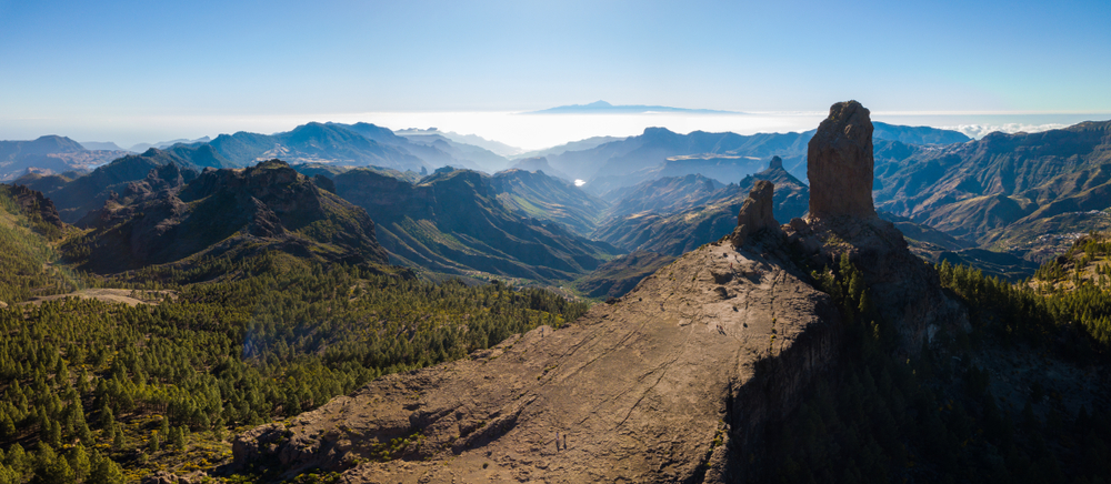 roque nublo views and landscape