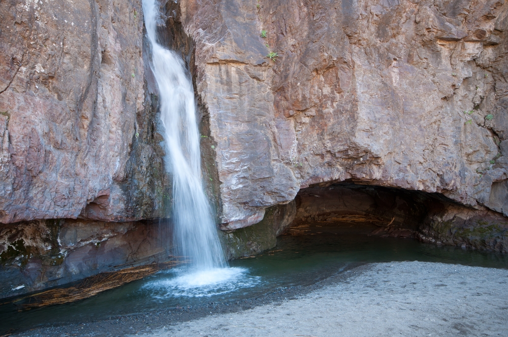 charco de las palomas en tejeda