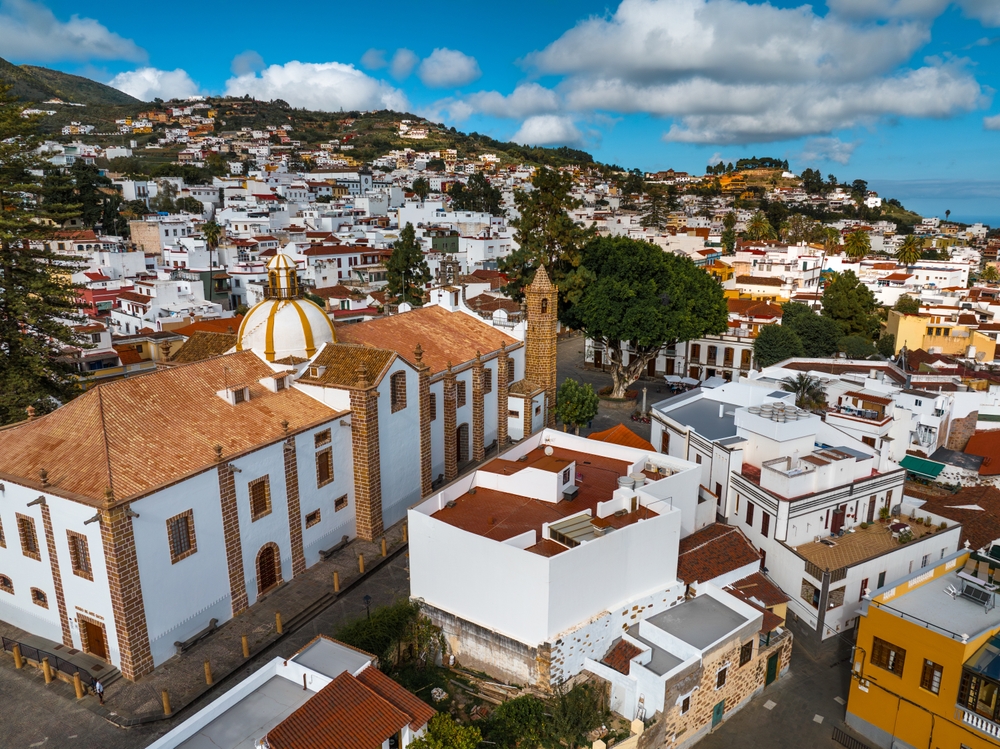 teror village on gran canaria