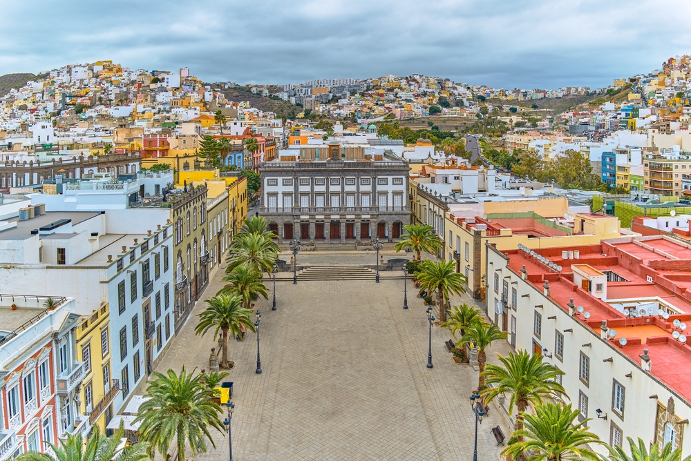 las palmas from above