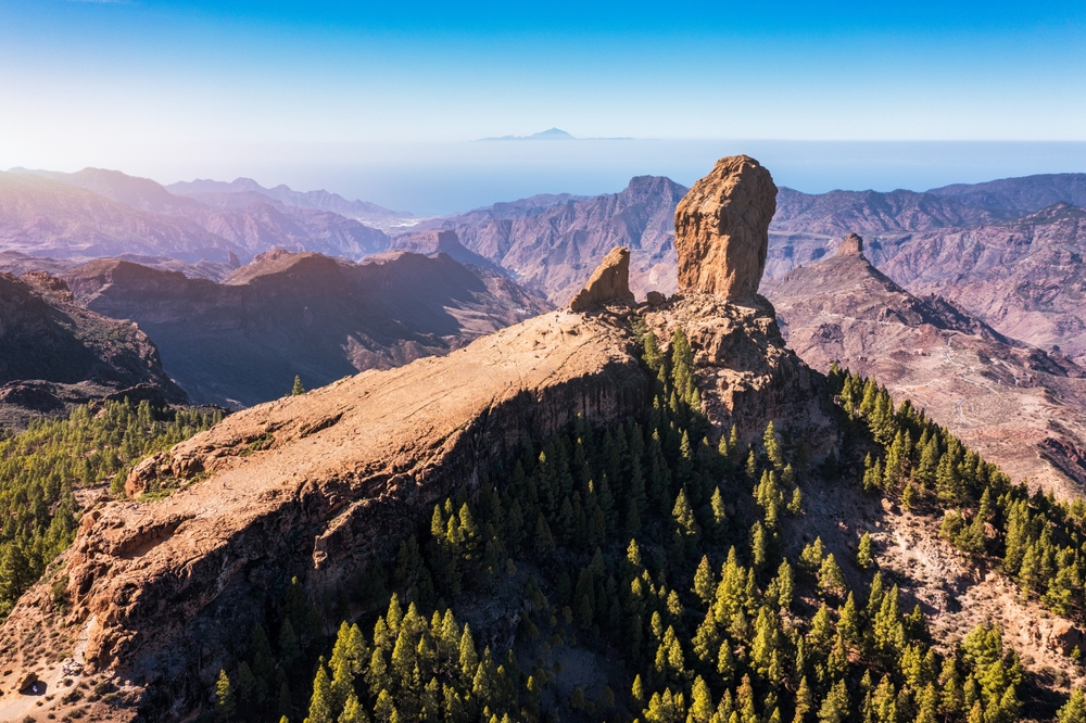 roque nublo on gran canaria