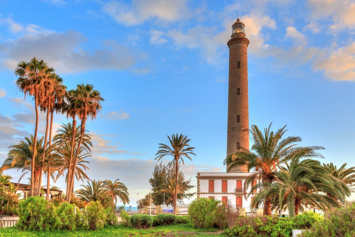 Der Leuchtturm von Maspalomas, das Licht im Süden von Gran Canaria