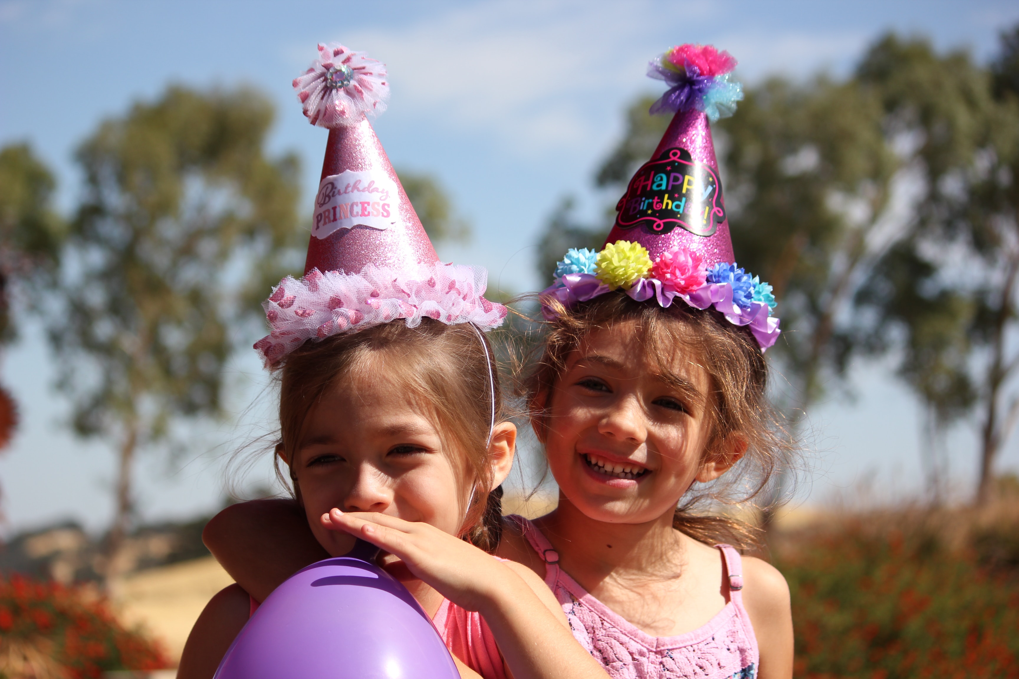 little girls on a birthday party